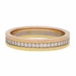 Vintage Cartier Full Diamond Eternity Band Ring