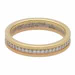 Vintage Cartier Full Diamond Eternity Band Ring