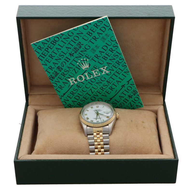 Vintage 1988 Automatic Rolex Oyster Perpetual Datejust Watch