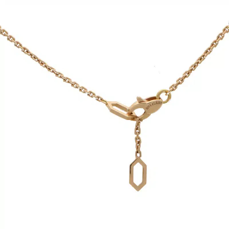 Vintage Bulgari Serpenti Diamond and Rubellite Necklace