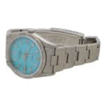 Vintage 1994 Automatic ‘Tiffany Blue’ Rolex Oyster Date Watch