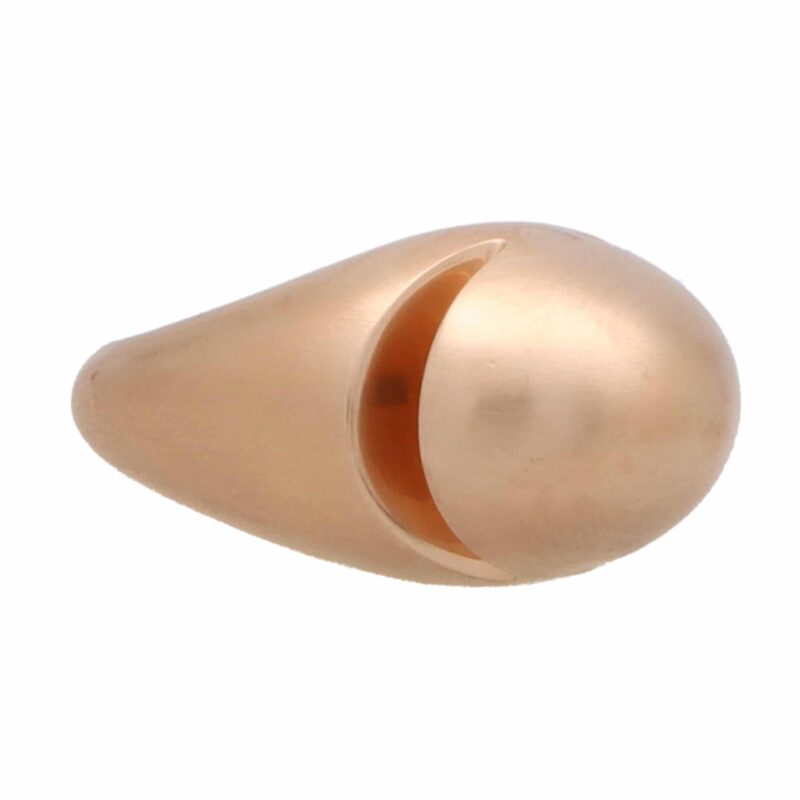 Vintage Bvlgari Rose Gold Bombe Ring