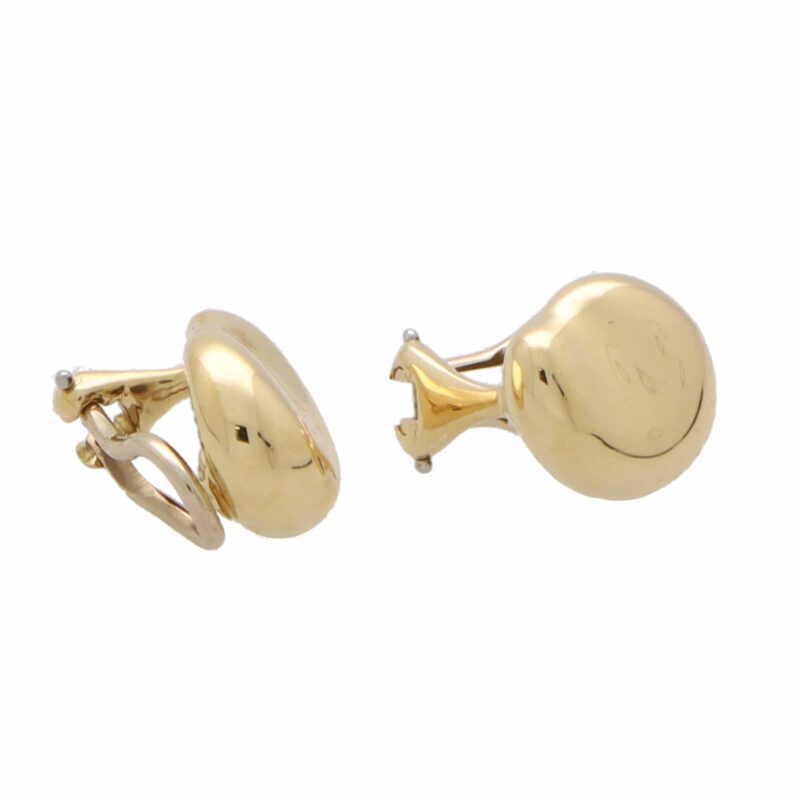 Vintage Elsa Peretti for Tiffany & Co. Rounded Bean Earrings