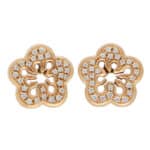 Vintage Boodles Blossom Diamond Earrings