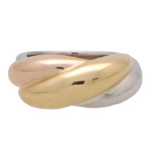 Vintage Cartier Bombe Trinity Ring