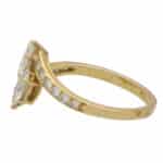 Vintage Cartier Toi-Et-Moi Marquise Diamond Ring