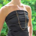 Vintage Cartier Diamond Juste Un Clou Necklace in Rose Gold