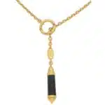 Vintage Chaumet Lariat Snakewood Necklace