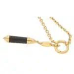 Vintage Chaumet Lariat Snakewood Necklace