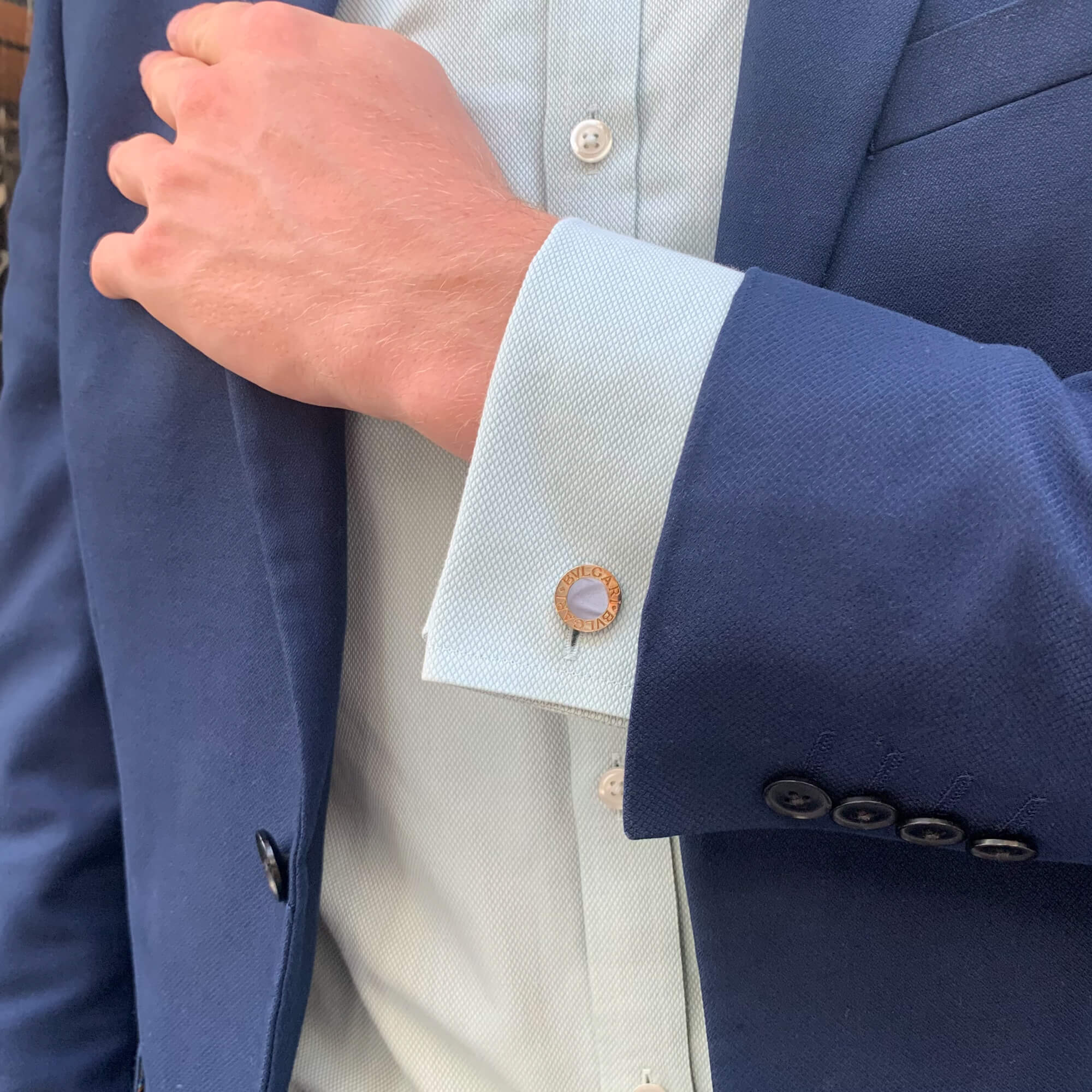 Cufflinks bvlgari sale