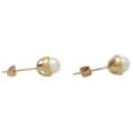 Vintage Casandra Goad Pearl Stud Earrings