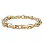 Vintage Chunky Twisted Link Bracelet