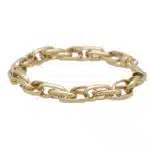 Vintage Chunky Twisted Link Bracelet