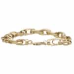Vintage Chunky Twisted Link Bracelet