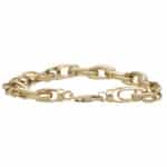 Vintage Chunky Twisted Link Bracelet