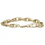 Vintage Chunky Twisted Link Bracelet
