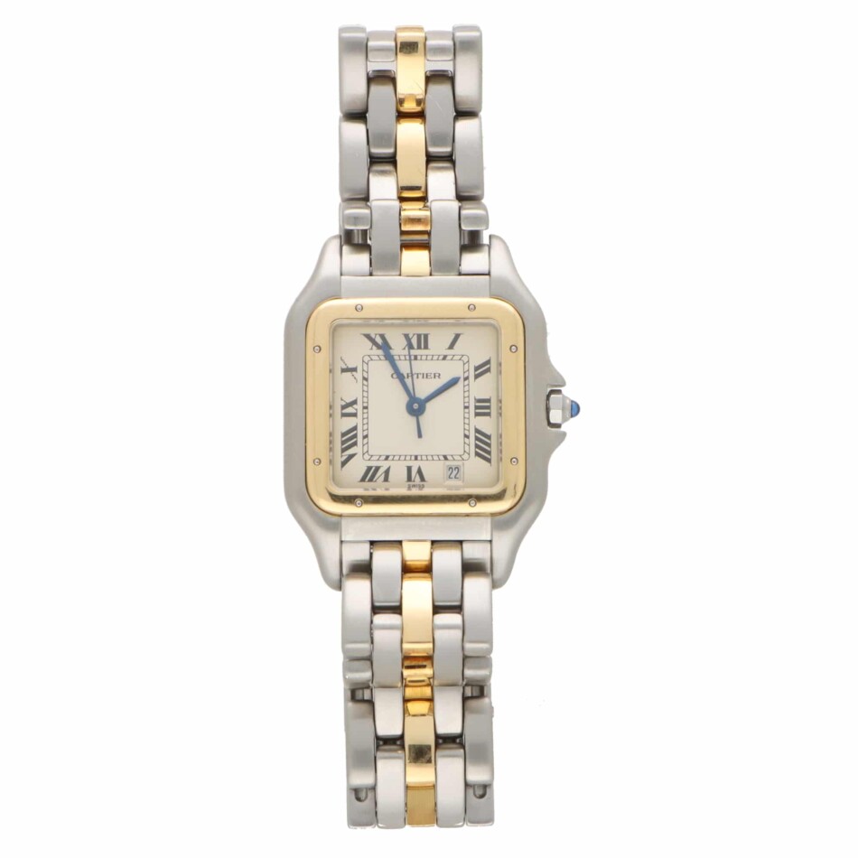 Vintage Cartier Panthere 27mm Gold and Steel Watch