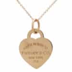 Vintage 'Return to Tiffany & Co.' Heart Tag Pendant Necklace