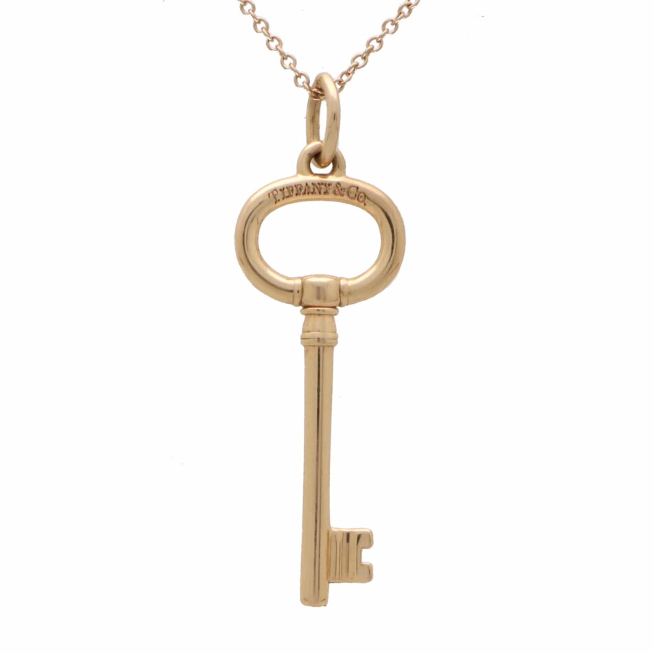 Vintage Tiffany & Co. Rose Gold Key