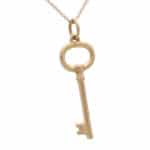 Vintage Tiffany & Co. Rose Gold Key