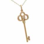 Vintage Tiffany & Co. Rose Gold Key