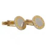 Vintage Bulgari Signature Bar Link Cufflinks