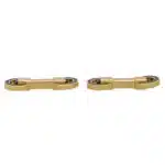 Vintage Art Deco Inspired Onyx, Enamel and Gold Cufflinks