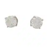 Convertible Solitaire Diamond Stud and Pearl Drop Earrings