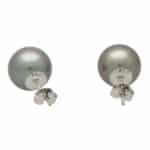 11-12-millimetre Tahitian Pearl Stud Earrings