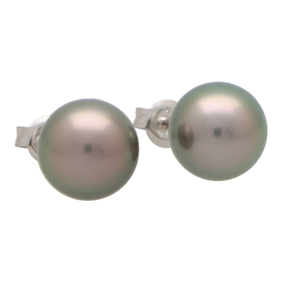 10-11-millimetre Tahitian Pearl Stud Earrings