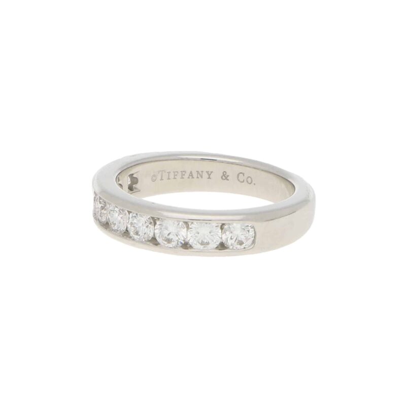 Vintage Tiffany & Co. Diamond Half Eternity Band