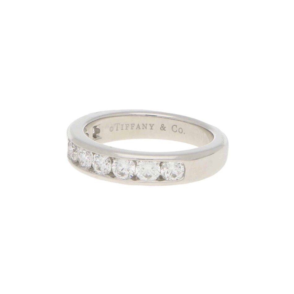 Vintage Tiffany & Co. Diamond Half Eternity Band