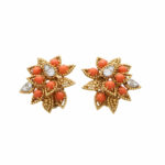 Vintage Van Cleef & Arpels Coral Earrings