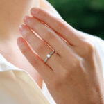 Vintage Tiffany & Co. ‘Harmony' Round Cut Diamond Ring