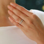 Vintage Fred Paris Full Diamond Eternity Ring