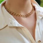 Vintage Paloma Picasso for Tiffany & Co. Diamond Link Necklace