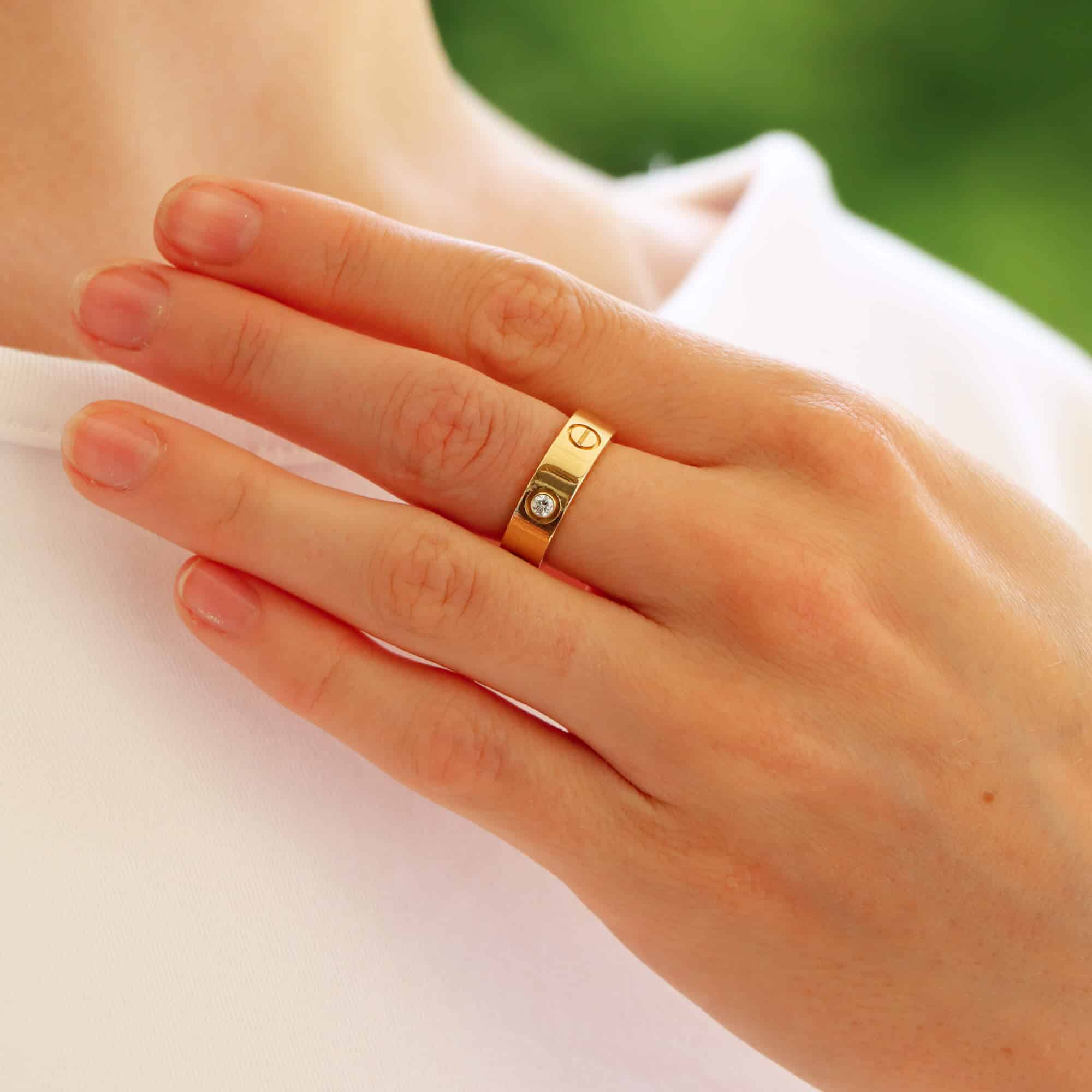 Cartier ring shop on finance