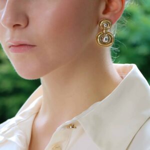 Vintage Retro Drop Earrings