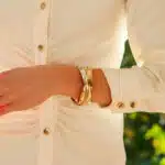 Vintage 1980's Cartier Trinity Bangle (Large Model)