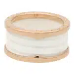 Vintage Bvlgari B.Zero1 White Ceramic Ring