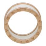 Vintage Bvlgari B.Zero1 White Ceramic Ring