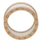 Vintage Bvlgari B.Zero1 White Ceramic Ring