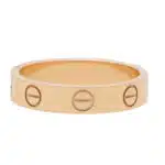 Vintage Cartier Mini Love ring in 18K Rose Gold