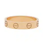 Vintage Cartier Mini Love ring in 18K Rose Gold