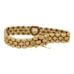 Vintage Chopard 'Happy Diamonds' Chunky Link Bracelet