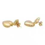 Vintage Retro Double Heart Earrings