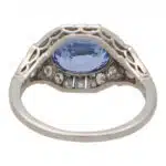Art Deco Sapphire and Diamond Ring