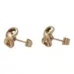 Vintage Trinity Knot Stud Earrings