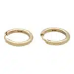 Vintage Round Hoop Earrings