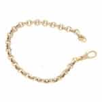 Vintage Retro Diamond Chain Link Bracelet